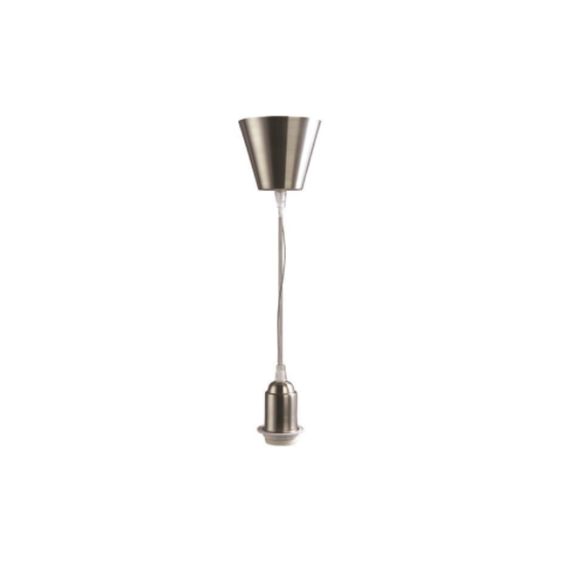Lampholder hanging for lightings e27 satin-null