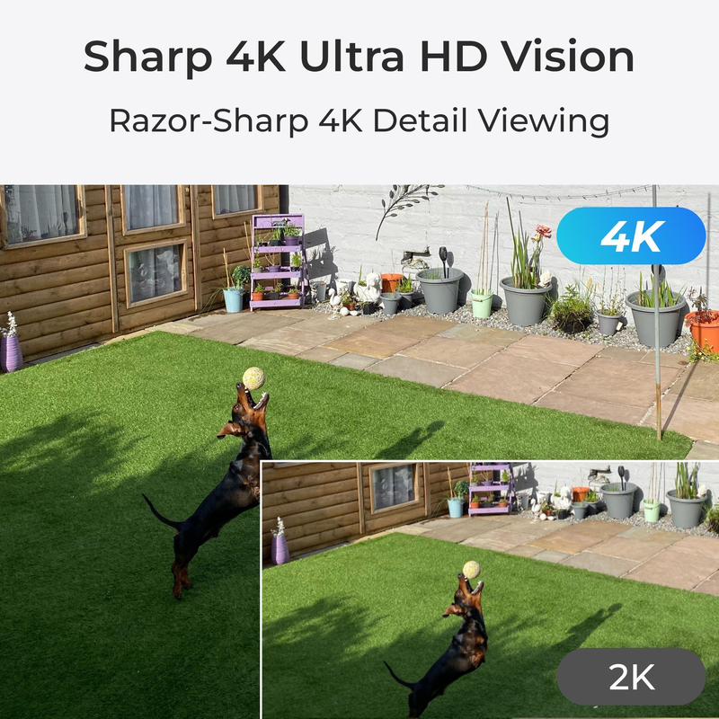 Reolink dome κάμερα υψηλής ανάλυσης 4k, τεχνολογία ai, ανίχνευση ανθρώπων/οχημάτων, έγχρωμη νυχτερινή όραση & αμφίδρομη επικοινωνία, , medium-null