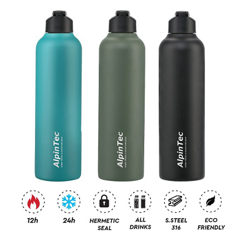 Alpin tec flask wayfarer 1l green, , medium-null