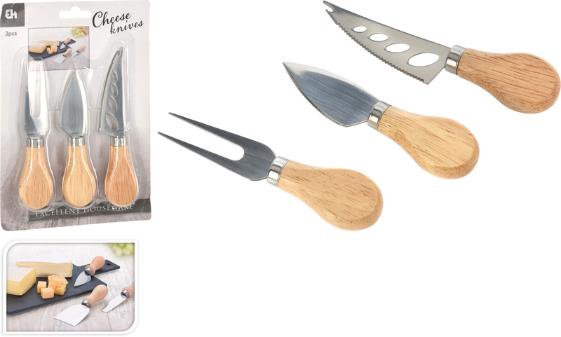 Product image: Cheese knives set of 3pcs, , medium-null