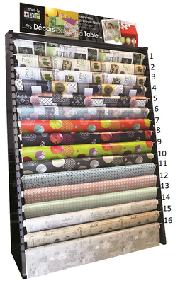 Tablecloth pvc design roll 140cm 16 assorted designs, , medium