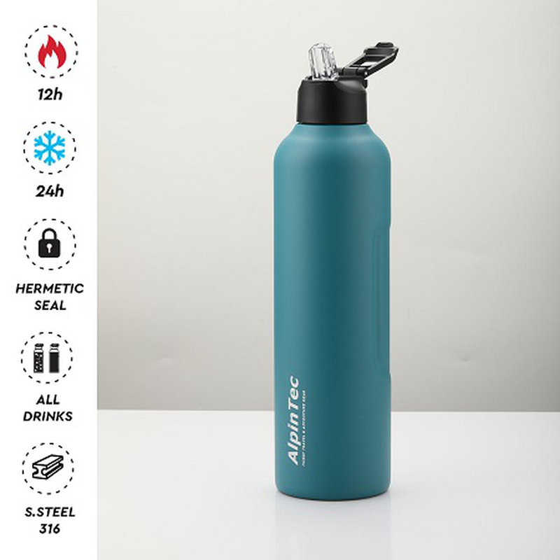 Product image: Alpin tec flask wayfarer 1l green, , medium-null