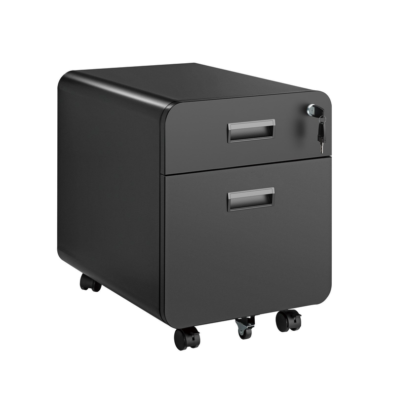 Lumivida file cabinet mobile with 2 lockable drawers cab03-1, , medium-null