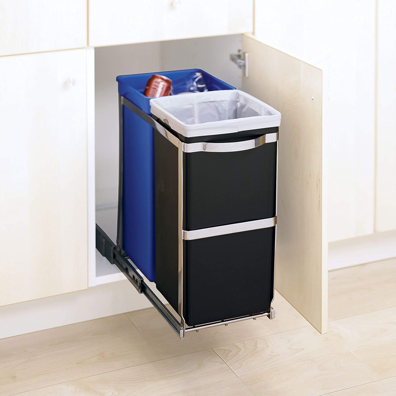 Product image: Simplehuman cw1016 ανακυκλωτης βαρεας κατασκευης ατσαλινο πλαισιο 35l, , medium-null