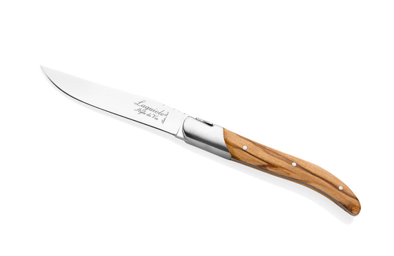 Product image: Laguiole luxury line set of 6 steak knives olive wood, , medium-null