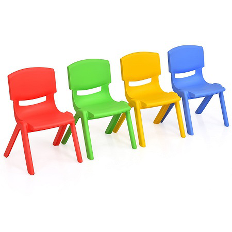 Kids plastic chair 26x52x31x25cm red, , medium-null
