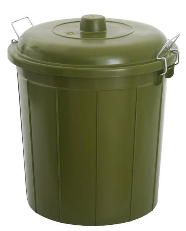 Shc outdoor garbage bin 56l - green, , medium image number null