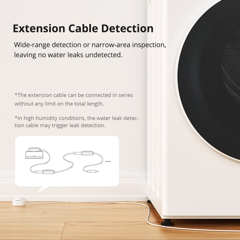 Sonoff zigbee smart water leak sensor cable wldc200, , medium-null