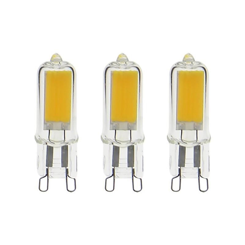 Xanlite set of 3 g9 led filament bulbs - warm white, , medium-null