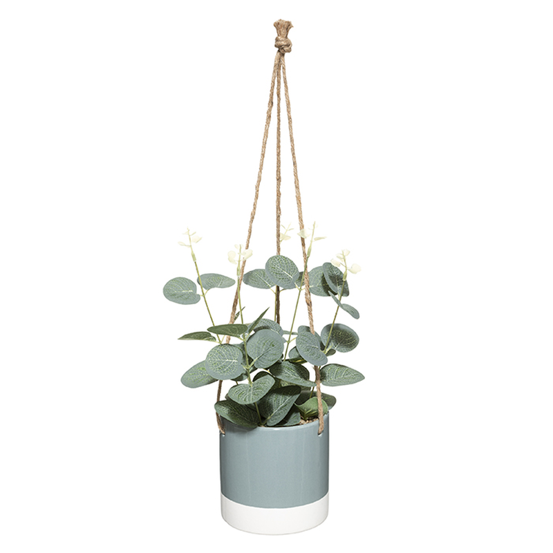 Product image: Atmoshera 179243 hanging plant ceramic pot assorted, , medium-null