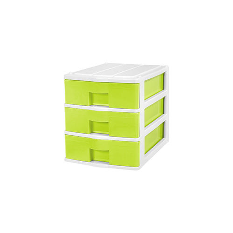 A chest of drawer w&iota;th 3 drawers 37x27x29cm, , medium-null