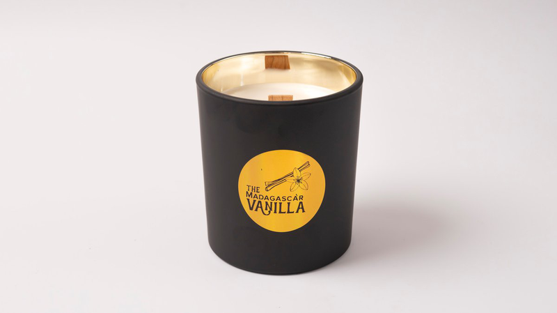 Soy scented  candle | 400gr | The Madagascar Vanilla-null