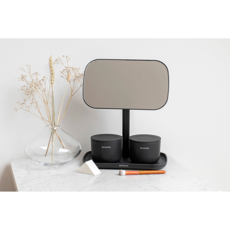 Brabantia μεγεθυντικος καθρεφτης σκουρο γκρι, , medium-null