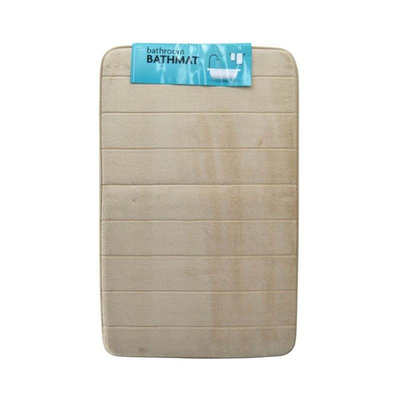 Ankor bathmat memory foam 80x50cm - beige, , medium