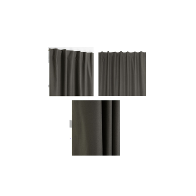 Ready curtain 135x280cm prot. Occul. Therm. Light gray-null