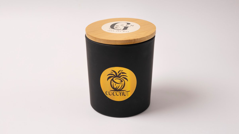 Soy scented  candle | 400gr | Coconut-null