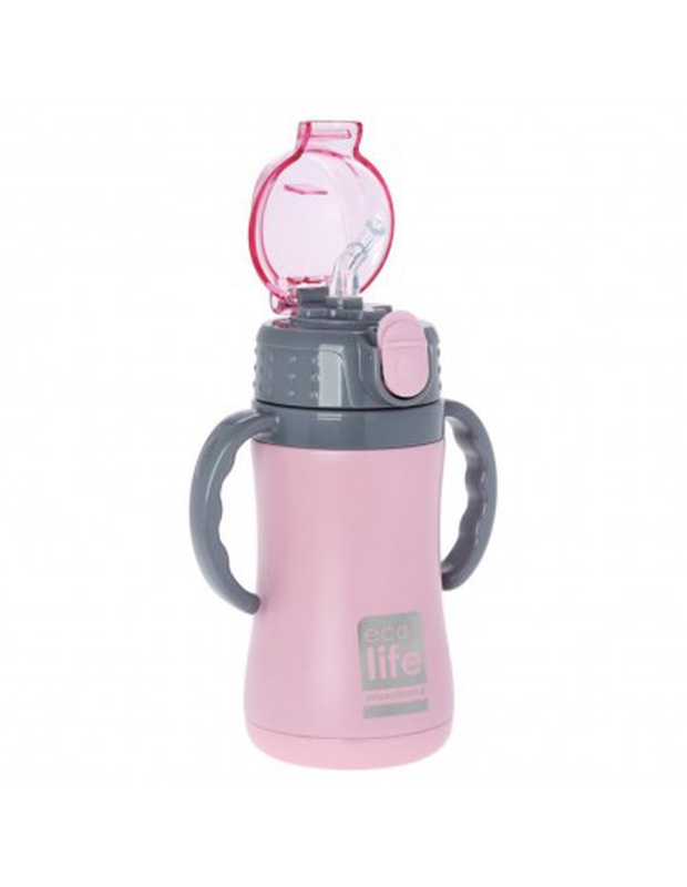 Product image: Ecolife παιδικο θερμο 300ml ροζ-null