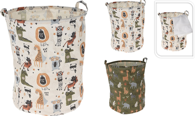 Laundry bag dia 40xh50cm 2 assorted colors, , medium
