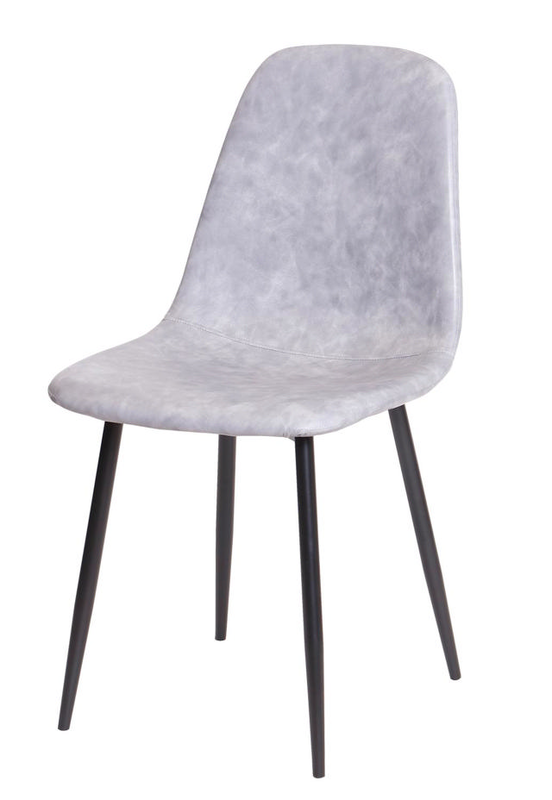 Superliving athina dining chair pu - light grey, , medium-null