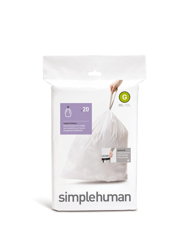 Product image: Simplehuman bin bag liner g 30l 20pcs, , medium-null