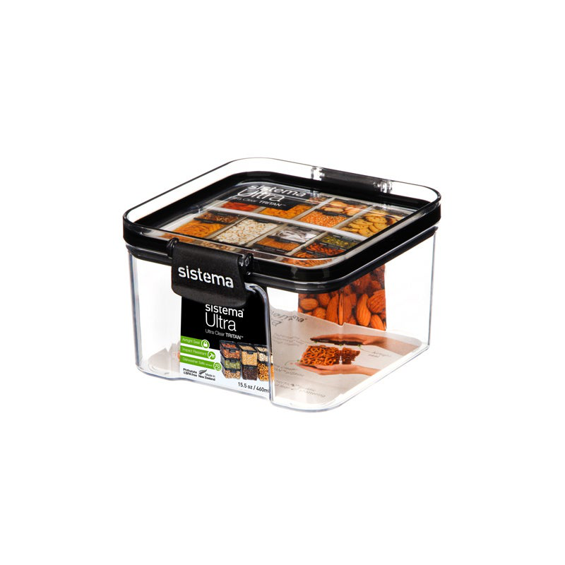 Sistema ultra tritan food storage square 460ml, , medium-null