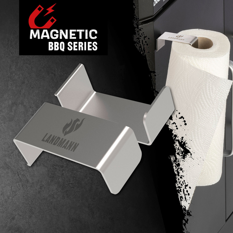 Product image: Landmann stainless steel paper roll holder with magnet silver, , medium-null