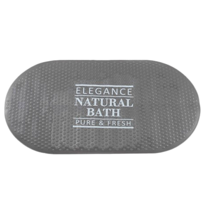Non-slip bath mat 70x40cm gray, , medium