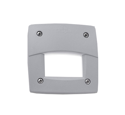 Fumagalli 'leti100el' recessed wall light square 1xgx53 4000k ip66
