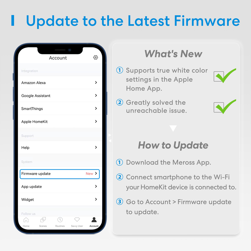 Meross homekit smart Wi-Fi led bulb rgbww e27 msl120hk-uk, , medium-null