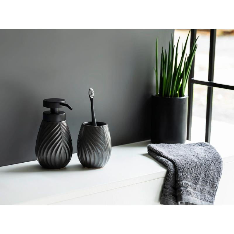 Wenko idro ceramic soap dispenser 330ml - anthracite, , medium-null
