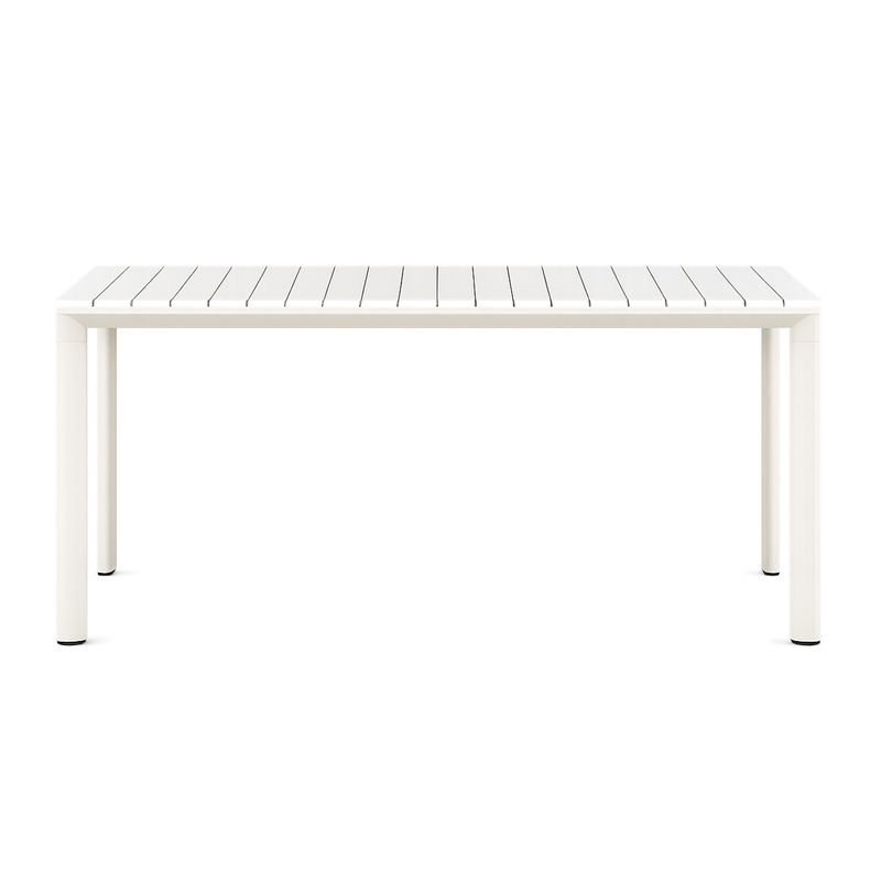 L.h garden aluminum table 180x90x75cm beige, , medium-null