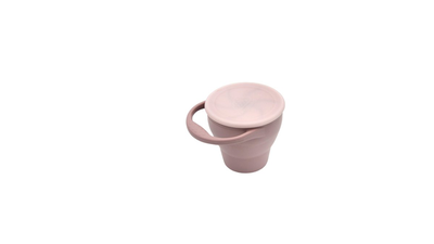 Powder pink snack cup, , medium