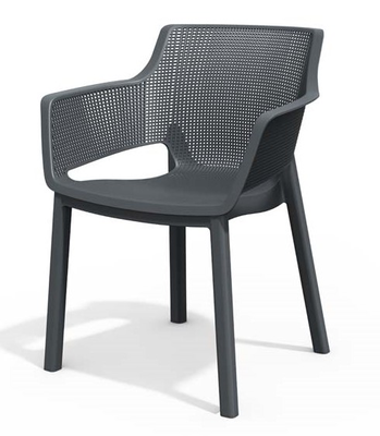 Keter elisa καρεκλα εξωτερικου χωρου 62.5x57.7x79cm - γραφιτης, , medium