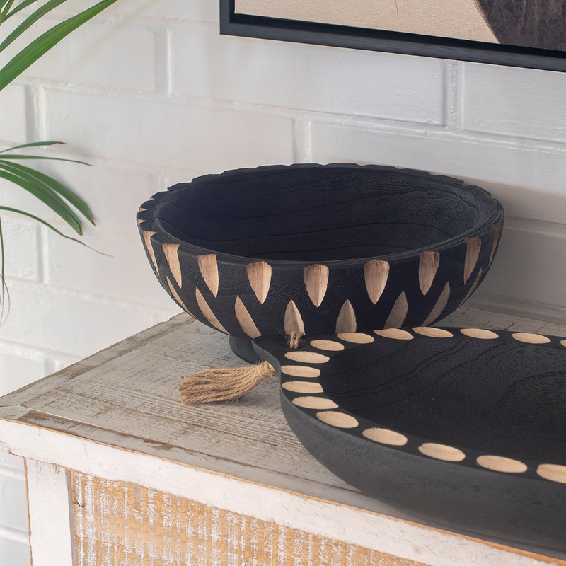 Wooden bowl-null