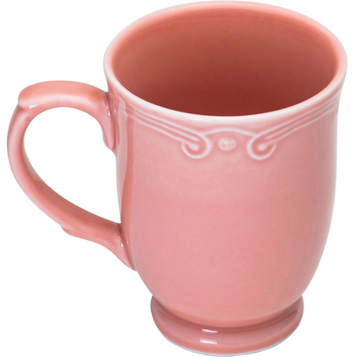 Athenee mug 340ml pink, , medium