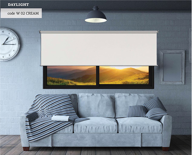 Roller blind daylight cream 120x160cm, , medium-null