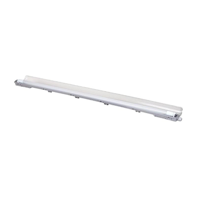 Tech light w/proof fitting 4ft with led lamp 18w plastic white 1850lm 6500k ip65 l1258xw62xh52mm