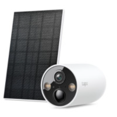 Tp-link ip camera with solar panel, 2k 3mp, smart wire-free security camera, 300-days battery life, rechargeable batteries, ip66, two way audio, , medium