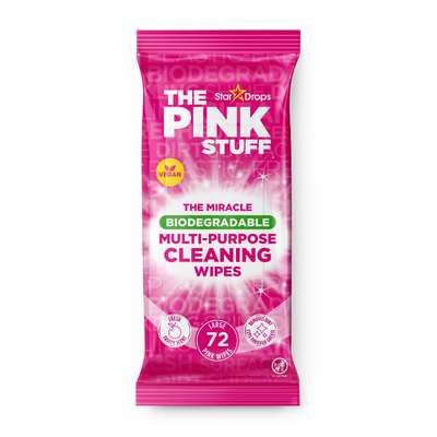 The pink stuff multipurpose wipes 72pcs, , medium