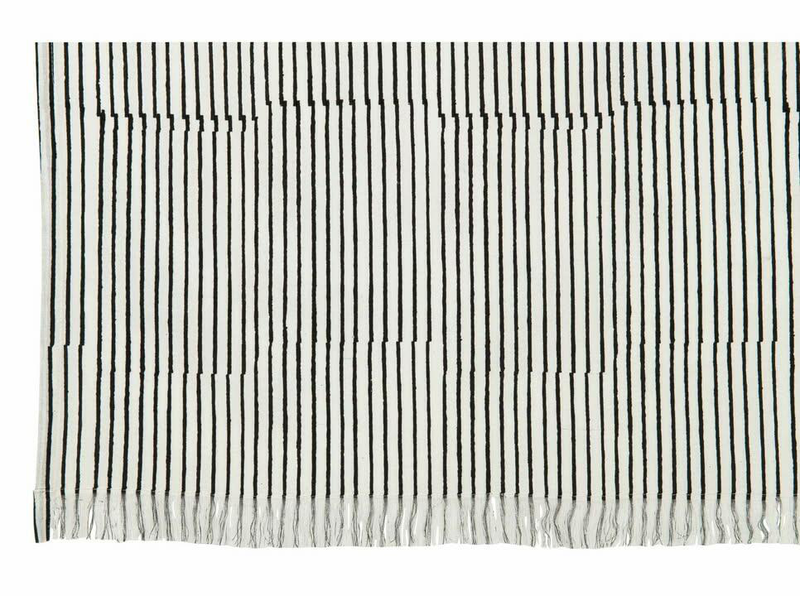 Throw indi textile - stripe-null