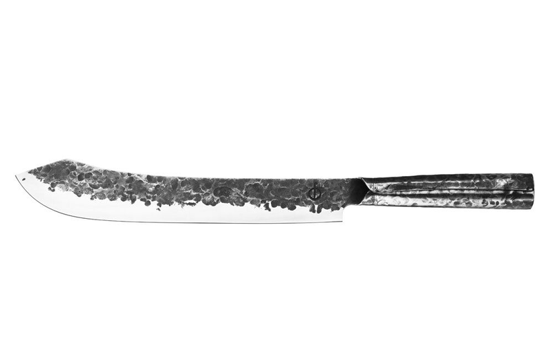 Forged brute butcher knife 440c japanese steel, , medium image number null
