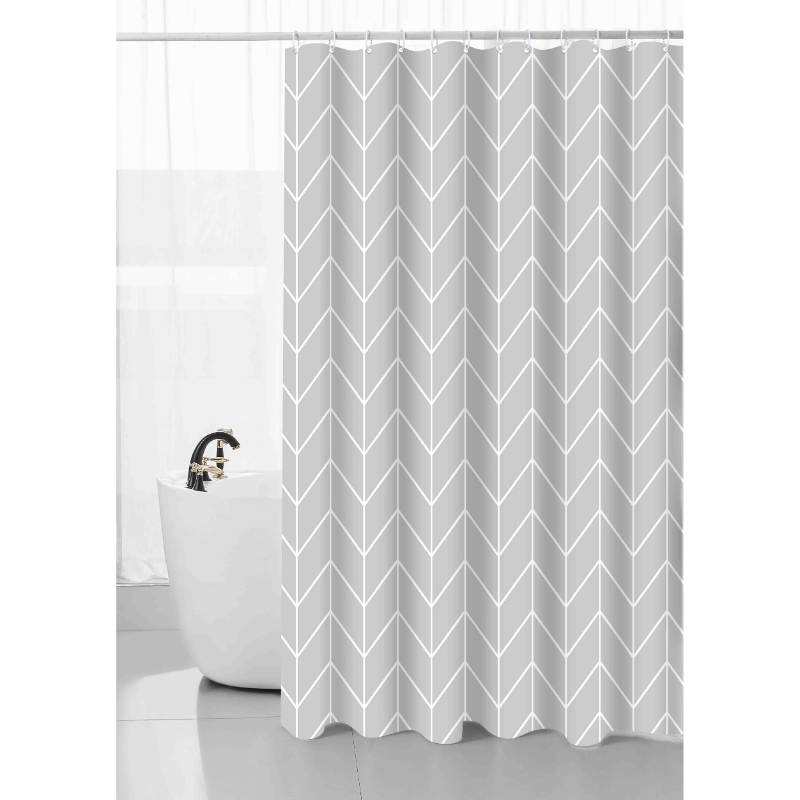 Shower curtain 180x180cm - arrows, , medium-null