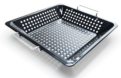 Porcelain-coated square wok topper (30.5 cm x30.5cm x 5 cm)