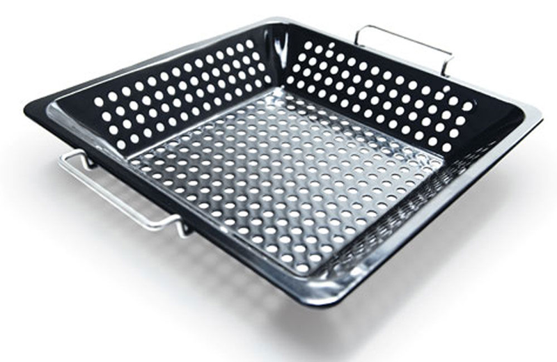 Porcelain-coated square wok topper (30.5 cm x30.5cm x 5 cm), , medium image number null