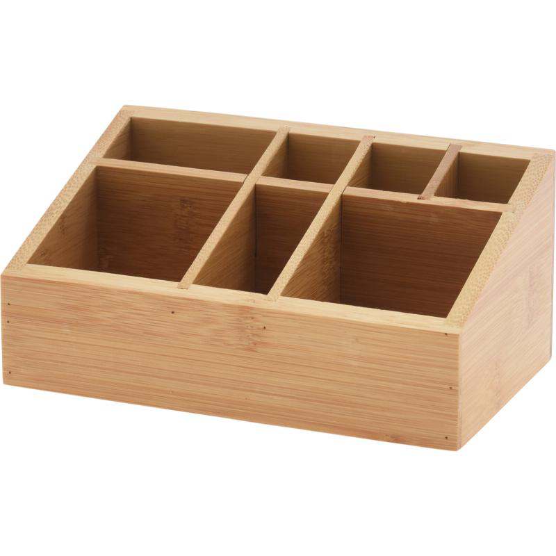 Product image: Eleganza make up organiser bamboo 17x10x8cm, , medium-null