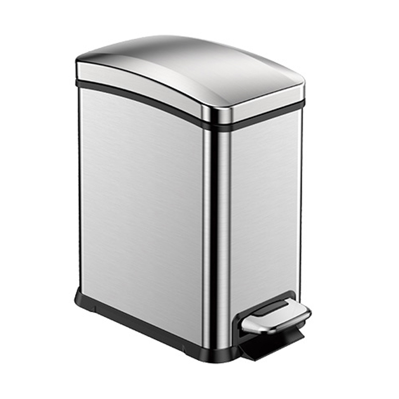 Product image: Eko rejoice basket with pedal 8l rvs mat-null