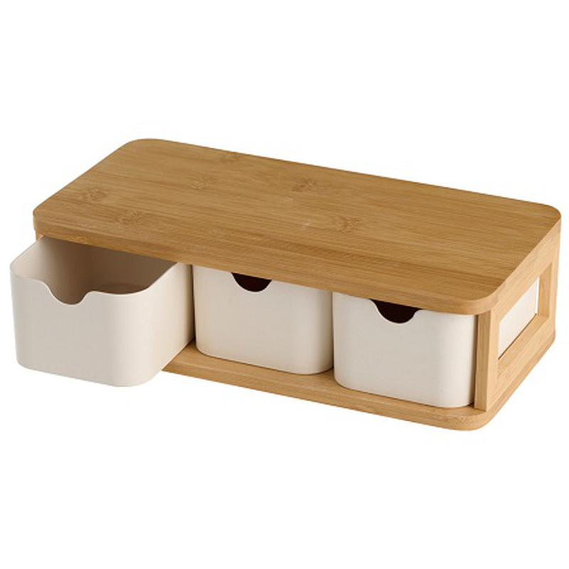 Day storage set with 3 drawers 28.7x15.1x8.5cm 033237, , medium-null