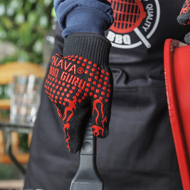 Nava bbq guru set of barbeque gloves up to 500&deg;c, , medium-null