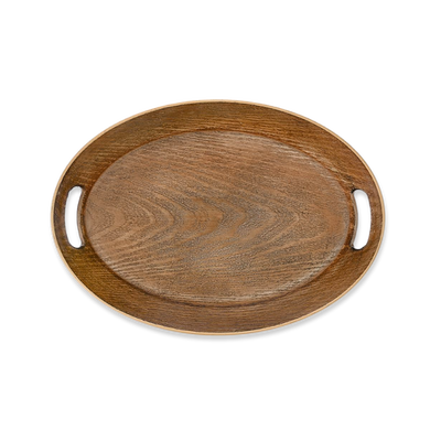 Oval plastic tray 42x29cm (available in 2 colours)