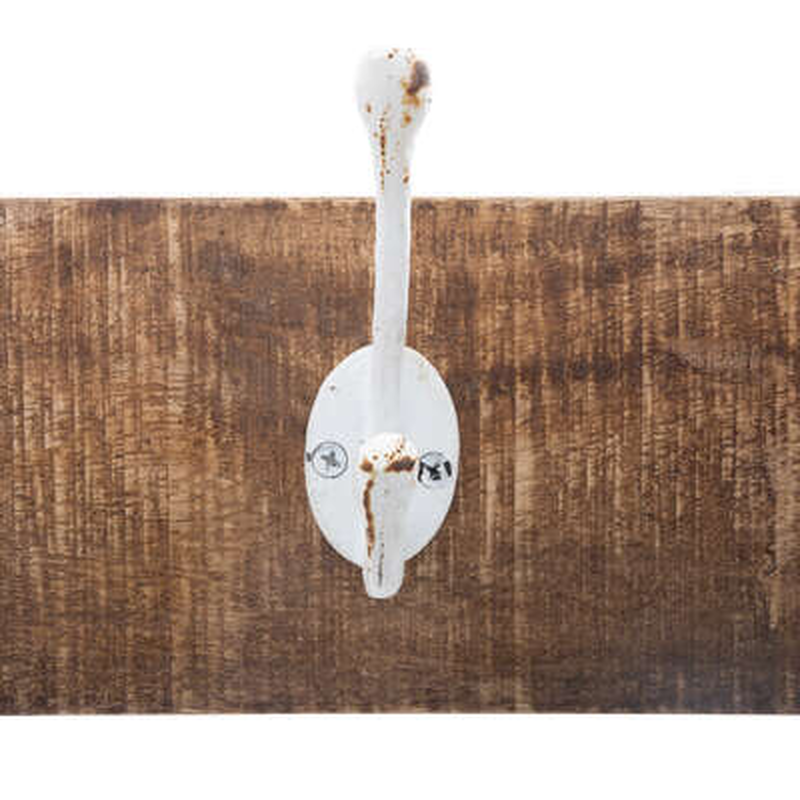 5five hanger 5 hooks wood 74x15cm, , medium-null
